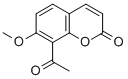 8-Acetyl-7-methoxycoumarinStructure,89019-07-8Structure 8-Acetyl-7-methoxycoumarin Structure,89019-07-8Structure