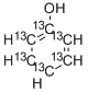 苯酚-13C6結構式_89059-34-7結構式