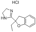 1H-Imidazole, 2-(2-ethyl-2,3-dihydro-2-benzofuranyl)-4,5-dihydro-, monohydrochlorideStructure,89197-00-2Structure 1H-Imidazole, 2-(2-ethyl-2,3-dihydro-2-benzofuranyl)-4,5-dihydro-, monohydrochloride Structure,89197-00-2Structure