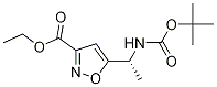 (R)-ethyl5-(1-((tert-butoxycarbonyl)amino)ethyl)isoxazole-3-carboxylateStructure,893444-15-0Structure (R)-ethyl5-(1-((tert-butoxycarbonyl)amino)ethyl)isoxazole-3-carboxylate Structure,893444-15-0Structure