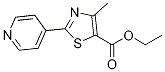 5-Thiazolecarboxylic acid, 4-methyl-2-(4-pyridinyl)-, ethyl esterStructure,89401-54-7Structure 5-Thiazolecarboxylic acid, 4-methyl-2-(4-pyridinyl)-, ethyl ester Structure,89401-54-7Structure