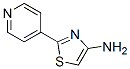 2-Pyridin-4-yl-thiazol-4-ylamineStructure,89401-67-2Structure 2-Pyridin-4-yl-thiazol-4-ylamine Structure,89401-67-2Structure