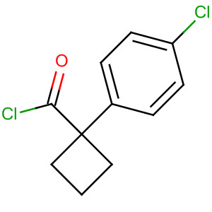 l-(4-氯-苯基)-環(huán)丁烷羰酰氯結(jié)構(gòu)式_89421-95-4結(jié)構(gòu)式