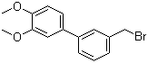 3-Bromomethyl-3,4-dimethoxybiphenylStructure,895242-33-8Structure 3-Bromomethyl-3,4-dimethoxybiphenyl Structure,895242-33-8Structure