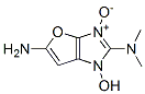 1H-furo[2,3-d]imidazole-2,5-diamine, 1-hydroxy-n,n-dimethyl-, 3-oxide (9ci) Structure,897938-40-8Structure