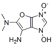1H-furo[2,3-d]imidazole-5,6-diamine, 1-hydroxy-n,n-dimethyl-, 3-oxide (9ci) Structure,897938-43-1Structure