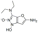 1H-furo[3,2-c]pyrazole-3,5-diamine, n,n-diethyl-1-hydroxy-, 2-oxide (9ci) Structure,897938-80-6Structure