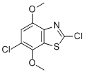 2,6-Dichloro-4,7-dimethoxybenzothiazoleStructure,898748-46-4Structure 2,6-Dichloro-4,7-dimethoxybenzothiazole Structure,898748-46-4Structure