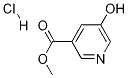 5-Hydroxy-3-pyridinecarboxylic acid methyl ester hydrochloride Structure,89937-78-0Structure