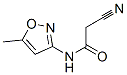 Acetamide, 2-cyano-n-(5-methyl-3-isoxazolyl)-(9ci)Structure,90158-76-2Structure Acetamide, 2-cyano-n-(5-methyl-3-isoxazolyl)-(9ci) Structure,90158-76-2Structure
