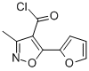 4-Isoxazolecarbonyl chloride, 5-(2-furyl)-3-methyl-(7ci)Structure,90225-06-2Structure 4-Isoxazolecarbonyl chloride, 5-(2-furyl)-3-methyl-(7ci) Structure,90225-06-2Structure