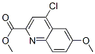 2-Quinolinecarboxylic acid, 4-chloro-6-methoxy-, methyl esterStructure,905807-62-7Structure 2-Quinolinecarboxylic acid, 4-chloro-6-methoxy-, methyl ester Structure,905807-62-7Structure