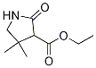 3-Pyrrolidinecarboxylic acid, 4,4-dimethyl-2-oxo-, ethyl esterStructure,90609-07-7Structure 3-Pyrrolidinecarboxylic acid, 4,4-dimethyl-2-oxo-, ethyl ester Structure,90609-07-7Structure