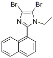 4,5-Dibromo-1-ethyl-2-naphthalen-1-yl-1H-imidazoleStructure,906477-08-5Structure 4,5-Dibromo-1-ethyl-2-naphthalen-1-yl-1H-imidazole Structure,906477-08-5Structure