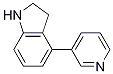 4-(吡啶-3-基)吲哚啉結(jié)構(gòu)式_90679-16-6結(jié)構(gòu)式