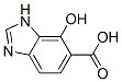 1H-benzimidazole-6-carboxylic acid, 7-hydroxy- Structure,907538-89-0Structure
