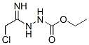 (9ci)-2-(2-氯-1-亞氨基乙基)-肼羧酸乙酯結(jié)構(gòu)式_909784-69-6結(jié)構(gòu)式