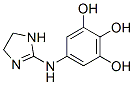 (9ci)-5-[(4,5-二氫-1H-咪唑-2-基)氨基]-1,2,3-苯三醇結(jié)構(gòu)式_91147-42-1結(jié)構(gòu)式