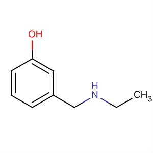 3-[(乙基氨基)甲基]苯酚結(jié)構(gòu)式_91239-98-4結(jié)構(gòu)式