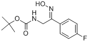 [2-(4-氟-苯基)-2-羥基亞氨基-乙基]-氨基甲酸叔丁酯結(jié)構(gòu)式_912762-56-2結(jié)構(gòu)式