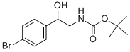 [2-(4-溴-苯基)-2-羥基-乙基]-氨基甲酸叔丁酯結構式_913181-90-5結構式