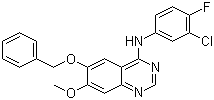 6-(Benzyloxy)-4-(3-chloro
-4-fluoro-phenylamino)-7-methoxy-quinazolinStructure,913819-12-2Structure 6-(Benzyloxy)-4-(3-chloro
-4-fluoro-phenylamino)-7-methoxy-quinazolin Structure,913819-12-2Structure