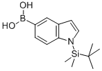 1-TBDMS-吲哚-5-硼酸結(jié)構(gòu)式_913835-68-4結(jié)構(gòu)式