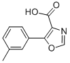 5-(M-tolyl)oxazole-4-carboxylic acid Structure,914220-25-0Structure