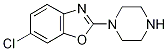 6-Chloro-2-piperazin-1-yl-1,3-benzoxazoleStructure,914299-71-1Structure 6-Chloro-2-piperazin-1-yl-1,3-benzoxazole Structure,914299-71-1Structure