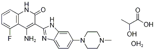 Dovitinib Structure,915769-50-5Structure