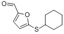 5-(Cyclohexylthio)-2-furaldehydeStructure,915920-91-1Structure 5-(Cyclohexylthio)-2-furaldehyde Structure,915920-91-1Structure