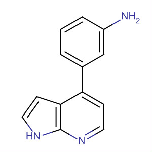 3-(1H-pyrrolo[2,3-b]pyridin-4-yl)-phenylamine Structure,916173-14-3Structure