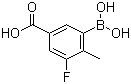 3-Borono-5-fluoro-4-methylbenzoicacidStructure,917223-87-1Structure 3-Borono-5-fluoro-4-methylbenzoicacid Structure,917223-87-1Structure