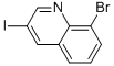 8-Bromo-3-iodoquinoline Structure,917251-85-5Structure