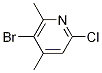 5-Bromo-2-chloro-4,6-dimethylpyridineStructure,918145-29-6Structure 5-Bromo-2-chloro-4,6-dimethylpyridine Structure,918145-29-6Structure