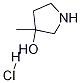 3-Hydroxy-3-methylpyrrolidine hydrochlorideStructure,921592-91-8Structure 3-Hydroxy-3-methylpyrrolidine hydrochloride Structure,921592-91-8Structure