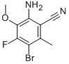 Benzonitrile, 2-amino-5-bromo-4-fluoro-3-methoxy-6-methyl-Structure,927388-87-2Structure Benzonitrile, 2-amino-5-bromo-4-fluoro-3-methoxy-6-methyl- Structure,927388-87-2Structure