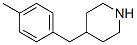 4-(4-甲基芐基)-哌啶結(jié)構(gòu)式_92822-01-0結(jié)構(gòu)式