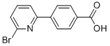 4-(6-Bromo-pyridin-2-yl)-benzoic acid Structure,928658-23-5Structure