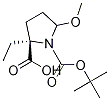 (2R)-1-tert-butyl 2-ethyl 5-methoxypyrrolidine-1,2-dicarboxylateStructure,932040-49-8Structure (2R)-1-tert-butyl 2-ethyl 5-methoxypyrrolidine-1,2-dicarboxylate Structure,932040-49-8Structure