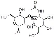 Methyl 3-O-(2-acetamido-2-deoxyhexopyranosyl)hexopyranosideStructure,93253-17-9Structure Methyl 3-O-(2-acetamido-2-deoxyhexopyranosyl)hexopyranoside Structure,93253-17-9Structure