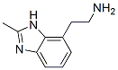 1H-benzimidazole-7-ethanamine, 2-methyl- Structure,933697-37-1Structure