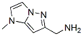 1H-imidazo[1,2-b]pyrazole-6-methanamine, 1-methyl- Structure,933707-00-7Structure