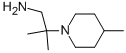 2-Methyl-2-(4-methylpiperidin-1-yl)propan-1-amine Structure,933724-18-6Structure