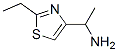 4-Thiazolemethanamine, 2-ethyl--alpha--methyl-Structure,933755-68-1Structure 4-Thiazolemethanamine, 2-ethyl--alpha--methyl- Structure,933755-68-1Structure