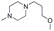 Piperazine, 1-(3-methoxypropyl)-4-methyl-(9ci)Structure,93449-20-8Structure Piperazine, 1-(3-methoxypropyl)-4-methyl-(9ci) Structure,93449-20-8Structure