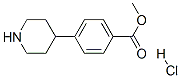 Methyl 4-(Piperidin-4-yl)Benzoate HydrochlorideStructure,936130-82-4Structure Methyl 4-(Piperidin-4-yl)Benzoate Hydrochloride Structure,936130-82-4Structure