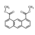 1,8-Anthracenedicarboxylic acid dimethyl esterStructure,93655-34-6Structure 1,8-Anthracenedicarboxylic acid dimethyl ester Structure,93655-34-6Structure