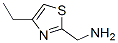 2-Thiazolemethanamine, 4-ethyl-Structure,936940-69-1Structure 2-Thiazolemethanamine, 4-ethyl- Structure,936940-69-1Structure