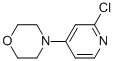 4-(2-Chloro-4-pyridinyl)morpholineStructure,937202-67-0Structure 4-(2-Chloro-4-pyridinyl)morpholine Structure,937202-67-0Structure